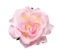 Cheveux Artificiels Femme 3pcs Rose Flower Hairpin Summer Beach Headdress Flowers Hair Clips Bridal Barrette For Wedding(Light pink)