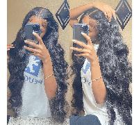 Cheveux brésiliens Remy de qualité 12A, non traités, naturellement ondulés, couleur naturelle S613 S4/27, sans perte de cheveux, naturellement doux, lisses et brillants. Cheveux peignés deux fois, cou