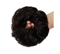 Cheveux Chignons 1-Pack Synthétique Messy Bun Extension Shaggy Bun Bandeaux Avec Bande De Caoutchouc Élastique Femmes Bouclés Ondulés Perruque Cheveux Chignon Chignon Postiche Cheveux (Color : 2)