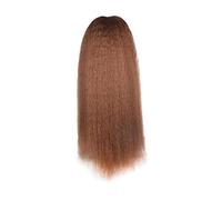 Cheveux Chignons 1 paquet d'extension de queue de cheval bouclée longue et droite synthétique avec cordon de serrage en épingle à cheveux chignon for les femmes noires perruques Chignon Postiche Cheve
