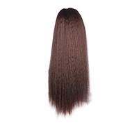 Cheveux Chignons 1 paquet d'extension de queue de cheval bouclée longue et droite synthétique avec cordon de serrage en épingle à cheveux chignon for les femmes noires perruques Chignon Postiche Cheve