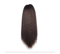Cheveux Chignons 1 paquet d'extension de queue de cheval bouclée longue et droite synthétique avec cordon de serrage en épingle à cheveux chignon for les femmes noires perruques Chignon Postiche Cheve