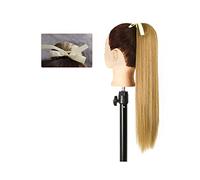 Cheveux Chignons Extension de queue de cheval 22/34 pouces perruque de cheveux raides arc bande de cheveux queue de cheval synthétique femmes Extensions de cheveux extra longs Chignon Postiche Cheveux