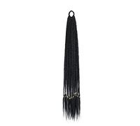Cheveux Chignons Extensions de tresse multicolore tressée en queue de cheval de 24 pouces Extensions de cheveux tressés arc-en-ciel perruques synthétiques avec bandes élastiques Chignon Postiche Cheve