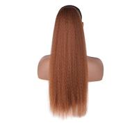 Cheveux Chignons Queue de cheval synthétique Curl cheveux pièces cheveux africains queue de cheval moelleux queue de cheval rallonge for les femmes noires cheveux chignon perruque Chignon Postiche Che