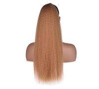 Cheveux Chignons Queue de cheval synthétique Curl cheveux pièces cheveux africains queue de cheval moelleux queue de cheval rallonge for les femmes noires cheveux chignon perruque Chignon Postiche Che