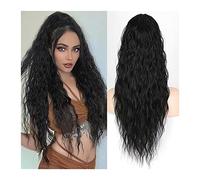 Cheveux Chignons Rallonge de queue de cheval ondulée longue synthétique de 26 "avec pince à cheveux à cordon de serrage chignon en queue de cheval for un usage quotidien des femmes Chignon Postiche Ch