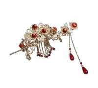 Cheveux chinois,Baguettes à cheveux vintage,Accessoires de cheveux Hanfu chinois for femmes, épingles à cheveux de mariage en perles vintage, bâtons de cheveux de mariée, coiffures de mariée rétro