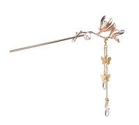 Cheveux chinois,Baguettes à cheveux vintage, épingle à cheveux à pompons, accessoires for cheveux, coiffure Hanfu, épingle à cheveux de style palais, épingle à cheveux en perles de fleurs de style an
