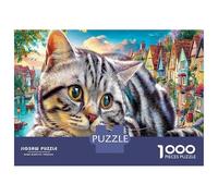 Cheveux Courts Britanniques 1000 Pièce Livres Stock De Cartes Premium Jeu De Puzzle Défi Éducatif Joyeux Cadeau Idée Cadeau Décoration Murale 38x26cm/1000pcs