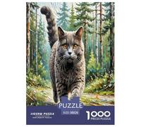 Cheveux Courts Britanniques 1000 Pièces Animaux Puzzle Défi Jouet Jeu Éducatif Puzzles Décorationd’intérieur Et Enfants À Partir De 14+ Ans Adultes Cadeaux 38x26cm/1000pcs