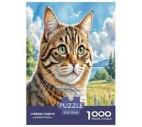 Cheveux Courts Britanniques 1000 Pièces Animaux Puzzle Défi Jouet Jeu Éducatif Unique Home Decor Adultes Et Enfants À Partir Art Mural Cadeau 70x50cm/1000pcs