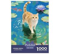 Cheveux Courts Britanniques 1000 Pièces Animaux Puzzle pour Adulte Détente & Relaxation De l'art De La Décoration Moderne Adultes Enfants 70x50cm/1000pcs