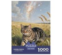 Cheveux Courts Britanniques Puzzle pour Adultes 1000 Pièce Pet Chat Mignon Premium Défi Jouets Jeu Éducatif Cadeaux Hommes 70x50cm/1000pcs