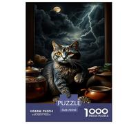 Cheveux Courts Britanniques Puzzles 1000 Pièces Cadeau Unique Jeu Éducatif Défi Jouet À De Qualité Supérieure Peinture Art pour Adultes Et Enfants À Partir De 12 Ans 70x50cm/1000pcs