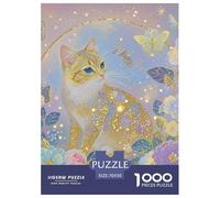 Cheveux Courts Britanniques Puzzles De 1000 Pieces pour Adultes Mignon Pets Classiques Jeu D' Impossible, Le Cadeau Parfait 70x50cm/1000pcs