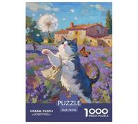 Cheveux Courts Britanniques Puzzles De 1000 Pieces pour Adultes Pet Chat Classiques Jeu Éducatif Défi Jouet, Décoration D'intérieur 70x50cm/1000pcs