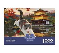 Cheveux Courts Britanniques Puzzles De 1000 Pieces pour Toute La Famille Pet Chat Classiques pour Jeux Et Activités Familiales Stimulantes, Le Cadeau Parfait 70x50cm/1000pcs