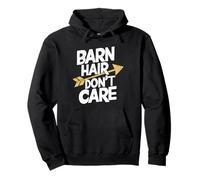 Cheveux d’écurie ? On s’en fiche ! Design cavalière Sweat à Capuche