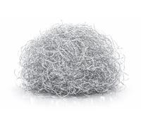 Cheveux d'ange bouclés 15 GR. Lametta Argent pour Noël Décoration de l'Avent (Argent)
