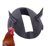Cheveux de chapeau de poulet, bandeau de poulet, couronne de poulet, tête de poulet, tête de petits animaux, casque de sécurité, déguisements d'oiseaux pour animaux de compagnie pour poules