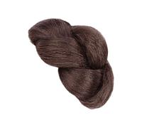 Cheveux de mariée à couronne haute, chignon synthétique pour coiffures de mariage surélevées couleur marron foncé naturel, perruques synthétiques réalistes marron foncé