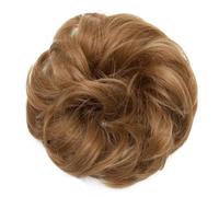 Cheveux élastiques synthétiques Chouchou Bouclés Chignons Corde de Cheveux Chignon Bouclé Clip dans les Extensions de Queue de Cheval de Cheveux-27-1-mince-Chine