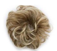 Cheveux élastiques synthétiques Chouchou Bouclés Chignons Corde de Cheveux Chignon Bouclé Clip dans les Extensions de Queue de Cheval de Cheveux-27T613-mince-Chine