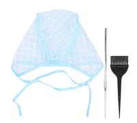 Cheveux Faits saillants Cap Set réutilisable Highlight Cap avec la teinture des cheveux Brosses Crochet Aiguille coloration des cheveux Tipping Kit de teinture ABS sécurité