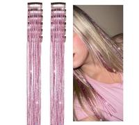 Cheveux Fée - Douze Barrettes à Effet Lumineux - Kit de Cinquante Centimètres Résistantes à la Chaleur - pour Femmes Amies Déguisement Fêtes de Noël