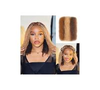Cheveux humains en vrac for tresses afro crépues et bouclées, 50 g/paquet, for extensions de micro-locs Wear and Go(P4-30-27,10inch)