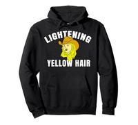 Cheveux Jaune Foudre Sweat à Capuche