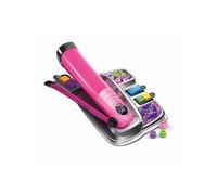 Clementoni | Kit Coloration Cheveux Enfants 6 Ans+ | 5 Craies Colorées Non Permanentes | Fer à Lisser Jouet | Accessoires Perles & Stickers | Activité Beauté Créative Ludique