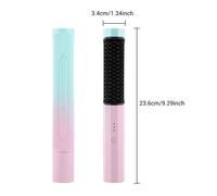 Cheveux Sans Fil Lisseur Curler Peigne Redressant Rechargeable Curling Redresser Double usage