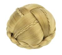 Cheveux synthétiques tressés for danseuse, postiches en forme de donut, chouchous for femmes, chignons, perruques for fête de mariage(B)