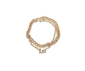 ChevillÃšre Urban Classics Zodiac Leo DorÃ© S/M