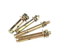 Cheville à expansion, Acier au carbone galvanisé de vis d'ancrage bouclier d'expansion mur en béton cale M6-M18