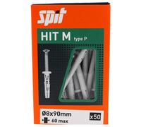 Cheville à frapper HIT M 8 x 90 / 60P boîte de 50 SPIT 060092
