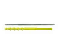 Cheville à patte vis double filet 7x210 mm - descente eaux pluviales x25 ING FIXATIONS