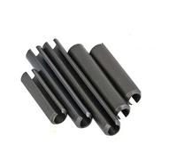 Cheville à Ressort Fendue Goupille Cylindrique Élastique Goupille Fendue Cylindrique Élastique Goujon Fente Cylindrique Acier au Carbone GB-M12-2Pcs-30mm