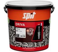 Cheville autoforeuse métallique DRIVA TP12 pour plaque de plâtre - Seau de 500 - SPIT - 060141 G