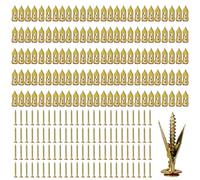 Cheville Autoforeuse Placo, Ancrage Autoperceur, 200 pièces Kit D Ancrage Autotaraudeur, Chevilles pour Placoplatre Autoperceuses en MéTal avec Vis, pour Murs Creux et cloisons sèches