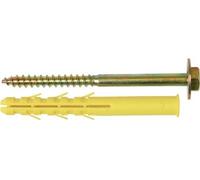 Cheville chauffe-eau ING FIXATIONS fixation chauffe-eau - Ø 14 x L 130 mm - Sachet de 4 - A150030
