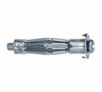 Chevilles métalliques pour corps creux hm 4x46s avec vis pour plaque 5 à 18 mm box de 100 pièces G