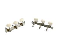 Cheville D'accordage pour Cordes de Guitare, 2 Pièces Mécaniques de Guitare Ensemble de Têtes de Machine Jeu de Chevilles D'accordage de Guitare Clés Triple Classique Acoustique