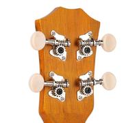 Cheville d'accordage pour ukulélé classique + 2R Tuners Boutons de mécaniques pour ukulélé 4 cordes Accordeurs 2R2L