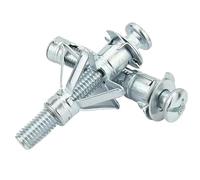 Cheville D'ancrage For Cloison Sèche M4 M5 M6, Cheville For Cloison Creuse, Cheville For Cloison Creuse, Vis D'expansion De Plafond, Trous For Plaques De Plâtre(M4x21 10pcs)
