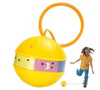 Cheville de boule de brillante : jouet à corde à sauter LED, boule de saut à la cheville, jeu de swing éclairé | Conception amusante d'éclairage activée par le mouvement pour les activités au