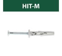 Boîte de 100 chevilles HIT M à douille plate SPIT - L.65 mm - Ø 6 mm - 050122