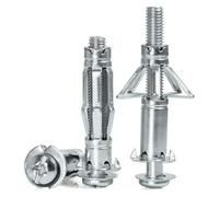 Cheville d'expansion métallique, boulon for plaque de plâtre M4 M5 M6 M8, cheville creuse for fixation tuyauterie aéronautique, vis à mur(Tool(Fit M4M5M6))